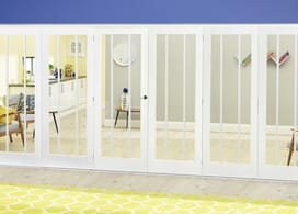 Lincoln White Roomfold Deluxe (3 + 3 X 686mm Doors) Image
