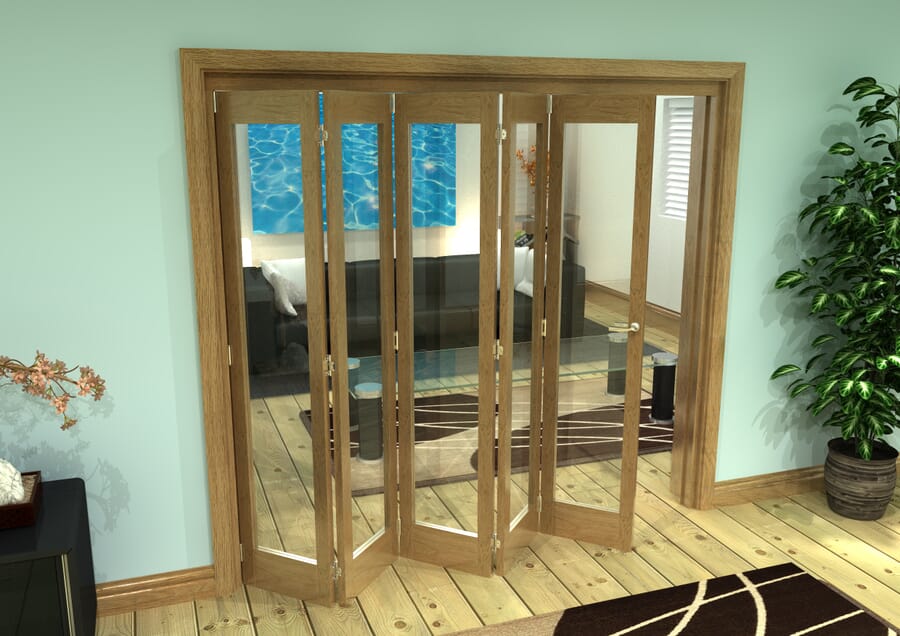 Oak P10 Roomfold Grande – Clear Prefinished