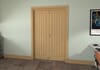 Cottage Oak Roomfold Doorset