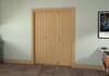 Cottage Oak Roomfold Doorset