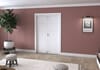 White Ladder Prefinished Roomfold Doorset