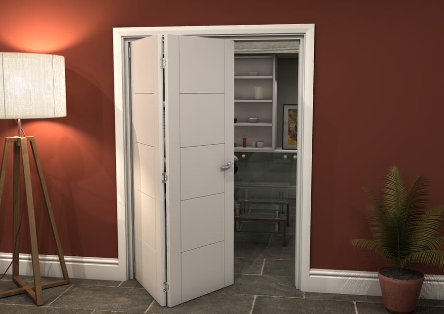 White Iseo Roomfold Grande – Prefinished