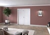 White Ladder Prefinished Roomfold Doorset
