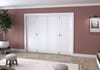 White Ladder Prefinished Roomfold Doorset
