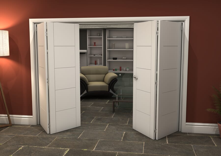 White Iseo Roomfold Grande – Prefinished