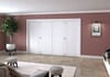 White Ladder Prefinished Roomfold Doorset