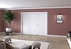White Ladder Prefinished Roomfold Doorset
