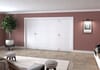White Ladder Prefinished Roomfold Doorset