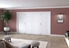 White Ladder Prefinished Roomfold Doorset