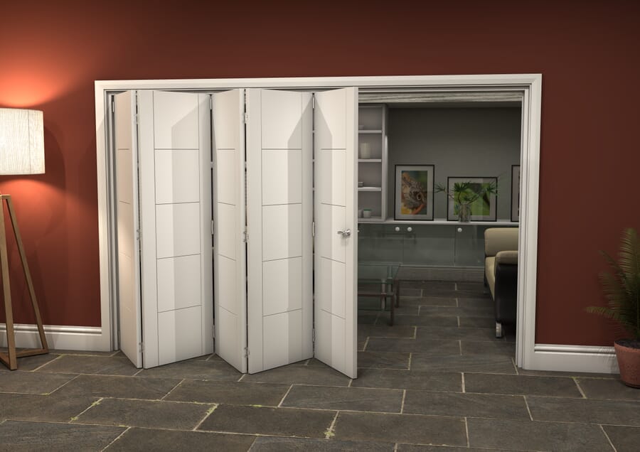 White Iseo Roomfold Grande – Prefinished