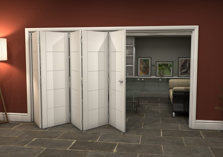 White Iseo Roomfold Grande – Prefinished