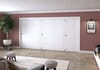 White Ladder Prefinished Roomfold Doorset
