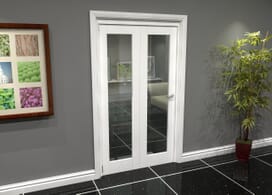 White P10 Roomfold Grande (2 + 0 X 419mm Doors) Image