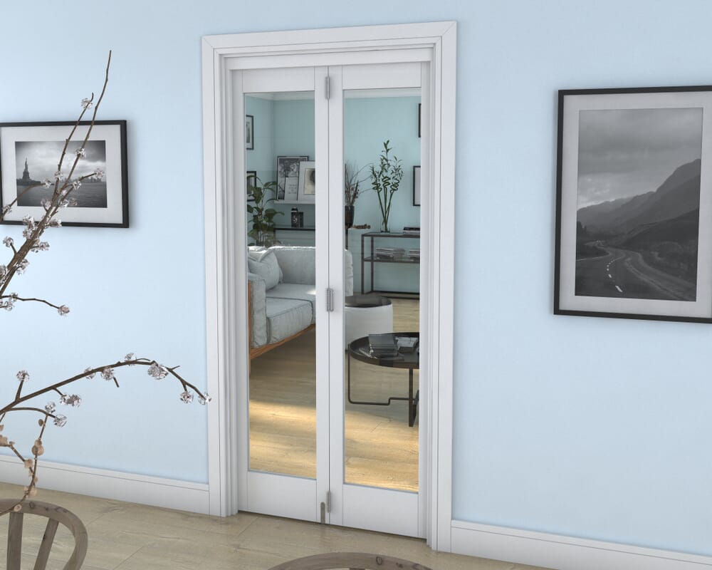 White P10 Roomfold Grande (2 + 0 x 457mm Doors)
