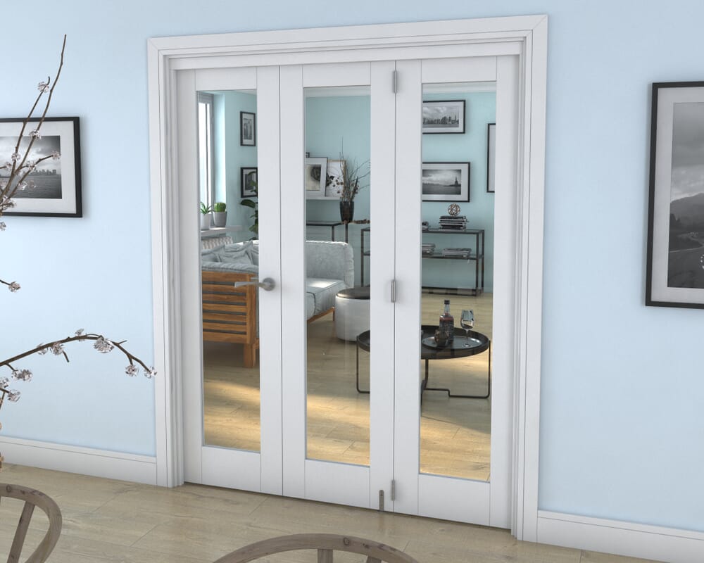 White P10 Roomfold Grande (2 + 1 x 533mm Doors)