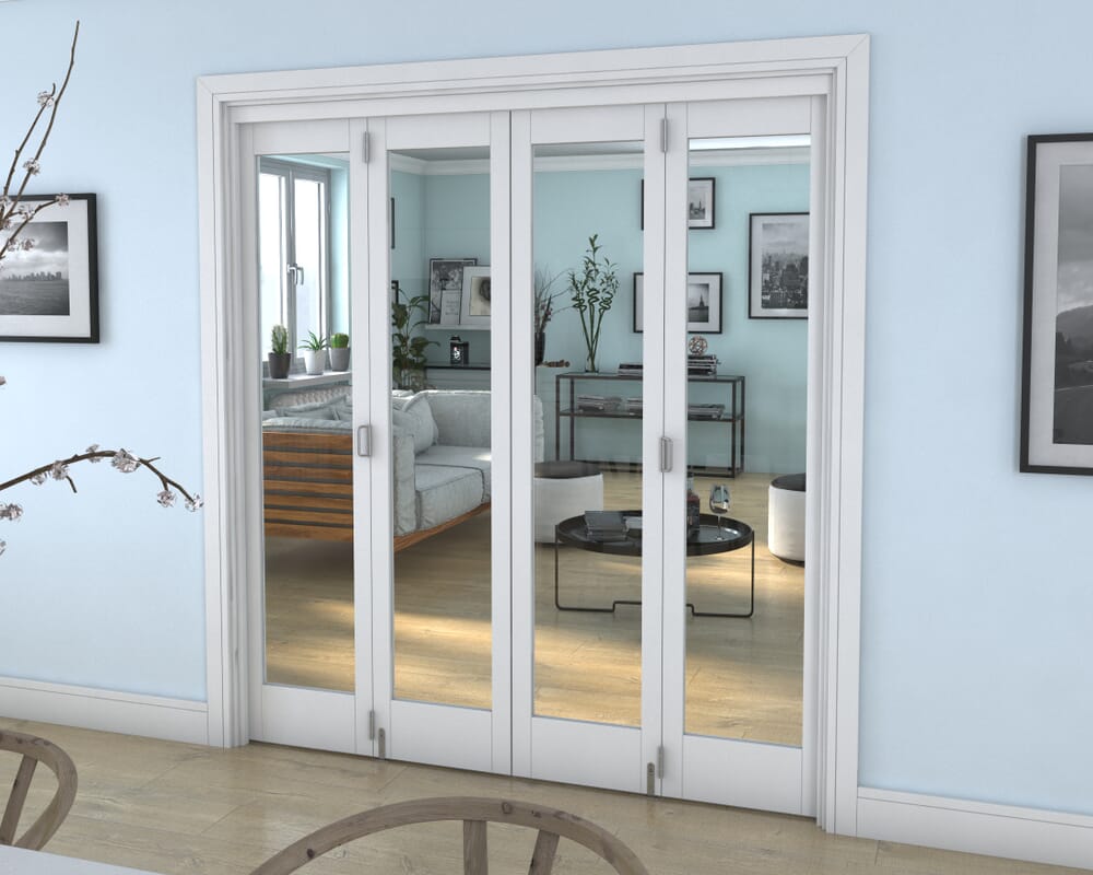 White P10 Roomfold Grande (2 + 2 x 457mm Doors)