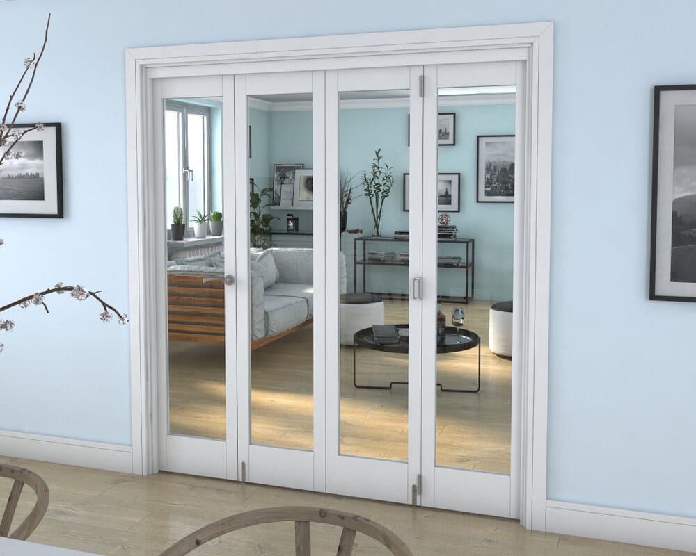 White P10 Roomfold Grande (3 + 1 x 457mm Doors)