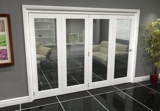 White P10 Roomfold Grande (4 + 0 x 762mm Doors)