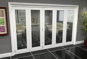 White P10 Roomfold Grande (4 + 1 X 610mm Doors) Image