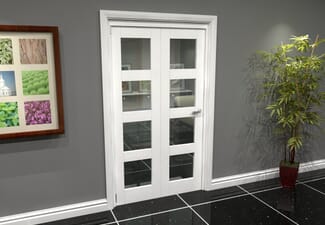 White 4L Roomfold Grande (2 + 0 x 533mm Doors)
