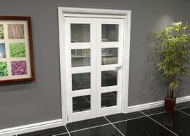 White 4l Roomfold Grande (2 + 0 X 573mm Doors) Image