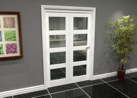 White 4l Roomfold Grande (2 + 0 X 610mm Doors) Image
