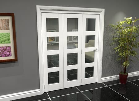 White 4L Roomfold Grande (3 + 0 x 533mm Doors)
