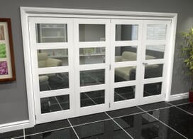 White 4l Roomfold Grande (3 + 1 X 762mm Doors) Image