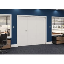 White Flush Roomfold Grande – 2060mm x 2143mm x 133mm