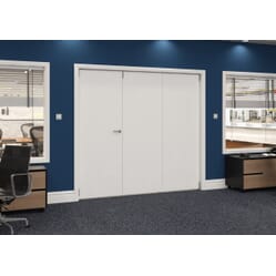 White Flush Roomfold Grande – 2060mm x 2218mm x 133mm