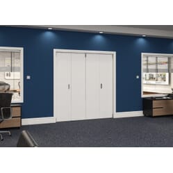 White Flush Roomfold Grande – 2060mm x 1916mm x 133mm
