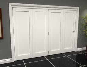 3129x2060x133mm White 1P Roomfold Grande (4+0)