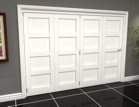 3129x2060x133mm White 4P Roomfold Grande (4+0)