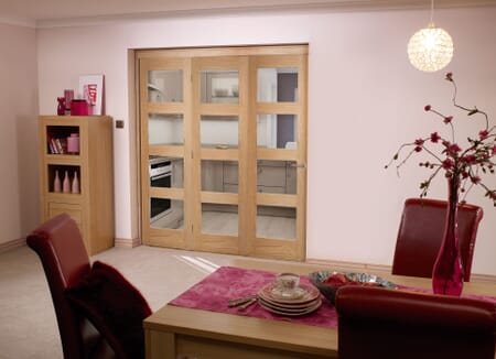 Oak 4L 3 Door Roomfold (3 x 573mm doors)