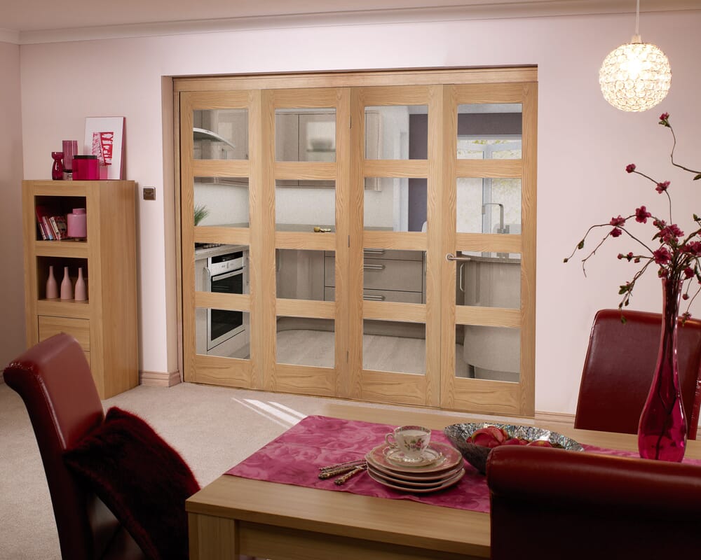 Oak 4L 4 Door Roomfold (4 x 2