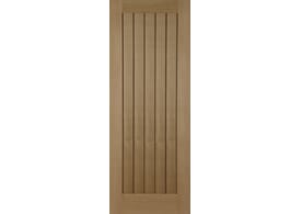 762x1981x35mm (30") Oak Cottage Door