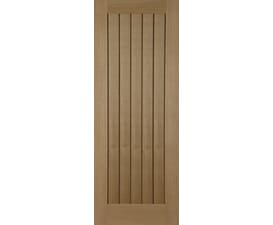 762x1981x35mm (30") Oak Cottage Door