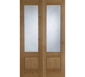Oak Chiswick Pair - Prefinished Internal Doors
