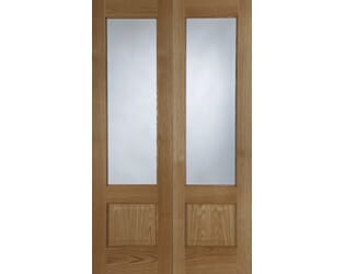 Oak Chiswick Pair - Prefinished Internal Doors