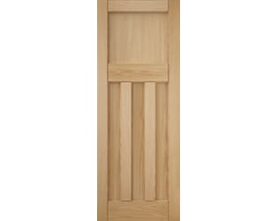 Deco 3 Panel Oak Internal Doors