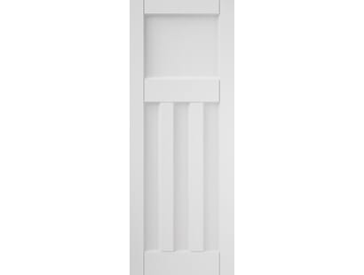 Deco 3 Panel Primed White Internal Doors Image