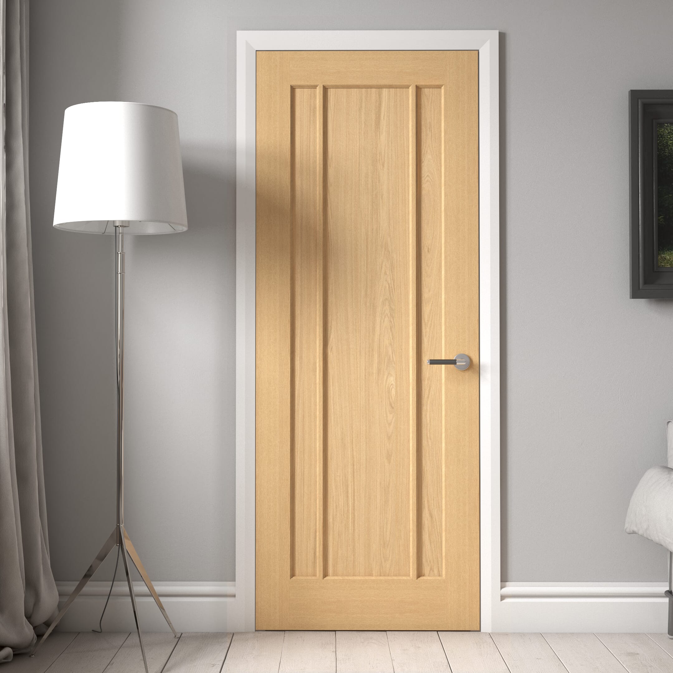 838x1981x35mm (33") Lincoln Oak Door
