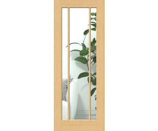 Lincoln Oak Glazed - Clear Internal Doors