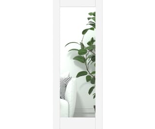 Shaker Glazed White Internal Doors