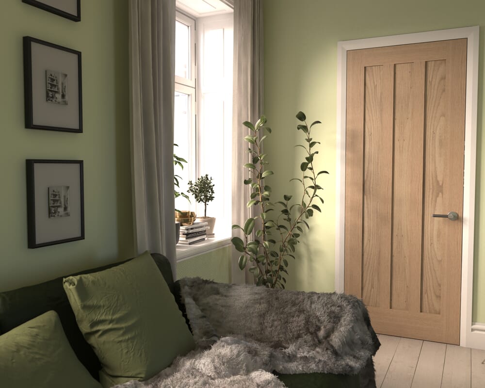 1981 x 762 x 35mm (30") Aston Oak Internal Doors
