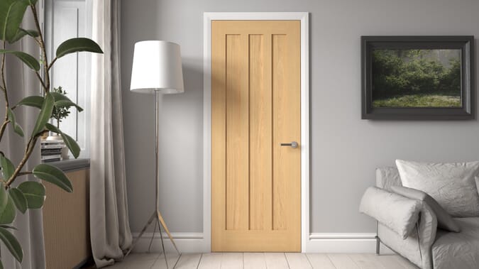 1981 x 838 x 35mm (33") Aston Oak  Internal Door