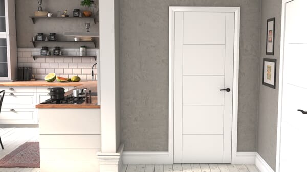 2040 x 926 x 40mm (36") White ISEO Internal Doors