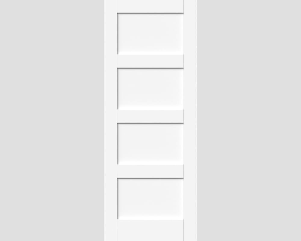 1981 x 838 x 35mm (33") White Shaker 4 Panel Internal Doors