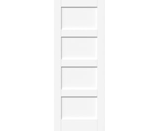 White Shaker 4 Panel Internal Doors