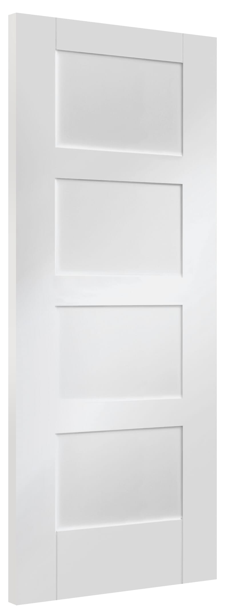 4 Panel White Shaker Doors Fire Doors Vibrant Doors   10204 1 